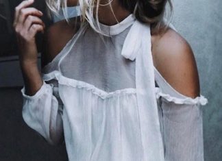 Street Style : White Blouse