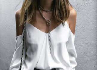 Street Style : White Blouse