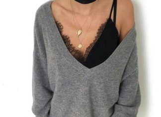 Street Style : x Grey Sweater