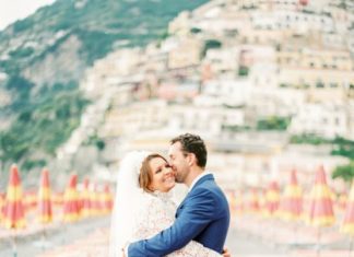 Trendy Wedding Dresses : Chic Positano Elopement by Ashley Ludaescher Photography…