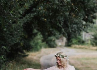 Trendy Wedding Dresses : Cool Informal Wedding by Jarusha Brown Photography…