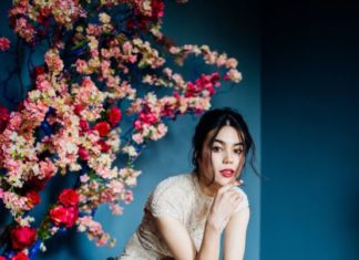 Trendy Wedding Dresses : Dark Wedding Inspiration by Abigail Steed Photography, The Bijou Bride and Mr &a…