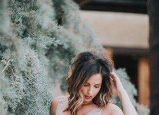 Trendy Wedding Dresses : Gems & Geodes Wedding Inspiration | Alex Lasota Photography | TinSparrow Eve…