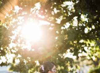 Trendy Wedding Dresses : Gorgeous Fall Wedding by Casto Photo & Cinema…