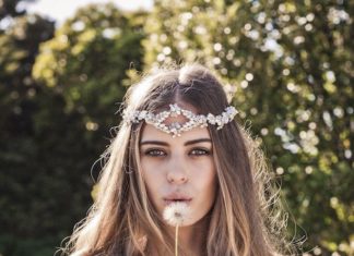 Trendy Wedding Dresses : Hair & Make-up Inspiration for Brides | Bridal Musings Wedding Blog…