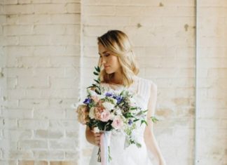Trendy Wedding Dresses : Pretty Inspiration Shoot by Sydney Marie Photography and Andi Mans…