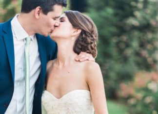 Trendy Wedding Dresses : Romantic Garden Wedding in Barcelona by En Route Photography…