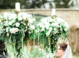 Trendy Wedding Dresses : Romantic Wedding Inspiration at Le Manoir | Photo by Sanshine Photography, Styli…