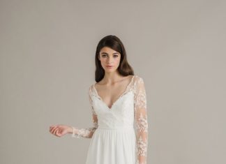 Trendy Wedding Dresses : Sally Eagle lace sleeve wedding dress, Siena…