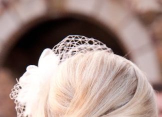 Wedding Hair With Flowers & jewels : Ideas for Updos, Wedding Hair & Beauty Photos by Frank Gibson Photography…