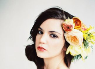 Wedding Hair With Flowers & jewels : The Green Dandelion // Floral Design & Botanical Styling: a shoot // emily r…
