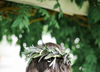 Wedding Hair With Flowers & jewels : Wedding hairstyle idea; Featured Photographer: Blue Rose Photography…