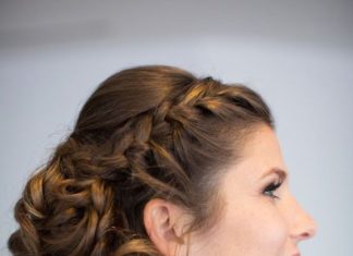 Wedding Hair With Flowers & jewels : Wedding hairstyle idea; Featured Photographer: Janae Shields Photography…
