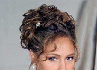 Wedding Hair With Flowers & jewels : 12 Short Updo Hairstyles Ideas: Anyone Can Do – PoPular Haircuts
