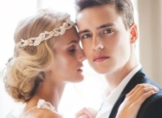 Wedding Hair With Flowers & jewels : 15 Wedding Hairstyles with Exquisite Headpieces by Jannie Baltzer – MODwedding…