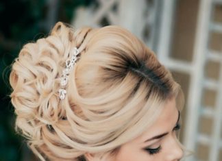 Wedding Hair With Flowers & jewels : 18 Jaw Dropping Wedding Hairstyles…