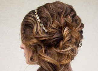 Wedding Hair With Flowers & jewels : 21 Hottest Bridesmaids Hairstyles For Short & Long Hair | Wedding Forward
