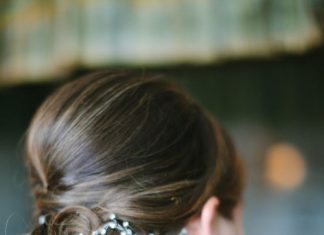 Wedding Hair With Flowers & jewels : 21 Seriously Gorgeous Wedding Hairstyles: www.modwedding.co… #wedding #wedding…