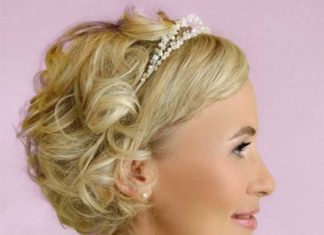 Wedding Hair With Flowers & jewels : wedding hairstyles for short hair mother wedding hairstyle short bride hair…