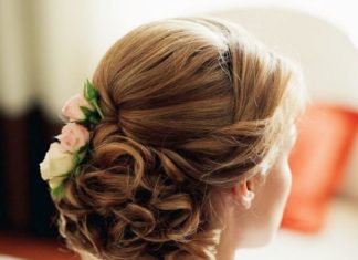 Wedding Hair With Flowers & jewels : 34 Stunning Wedding Hairstyles – MODwedding