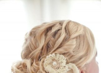 Wedding Hair With Flowers & jewels : 98 Adorable Wedding Hair Updos | HappyWedd.com…