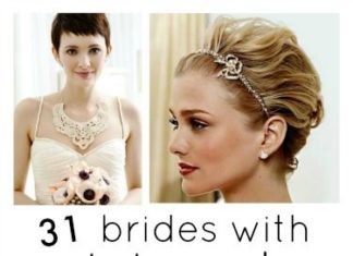 Wedding Hair With Flowers & jewels : A BEAUTIFUL LITTLE LIFE: Perfect PIXIE Haircuts Part 4: 31 Brides with Pixie Cut…