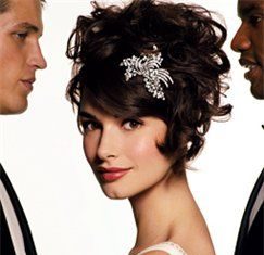 Wedding Hair With Flowers & jewels : Años 20…