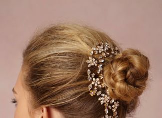 Wedding Hair With Flowers & jewels : bhldn secret garden headpiece…