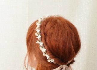 Wedding Hair With Flowers & jewels : Bridal ivory flower crown vintage lace by gardensofwhimsy on Etsy, $43.00…