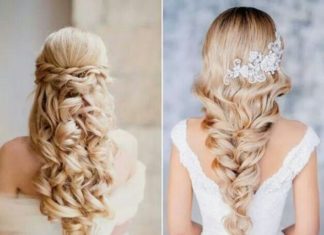 Wedding Hair With Flowers & jewels : ccbd0d6abcf9683cbe9f979f61a806b7 588×900 Down Wedding Hair Style wedding hair ma…