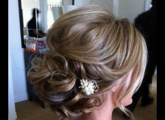 Wedding Hair With Flowers & jewels : Easy Hairstyle – For Medium Long Hair | Prom & Wedding Hairstyle Tutorial