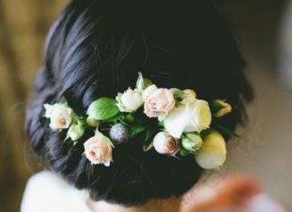 Wedding Hair With Flowers & jewels : FLORAL HEAD PIECE… LOVE… LOVE.. LOVE IT!!! the colors in it are gorgeous!!!…