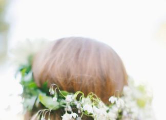 Wedding Hair With Flowers & jewels : Flower Crown…