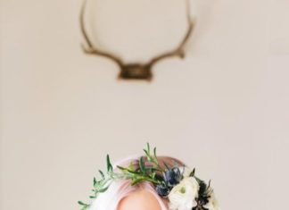 Wedding Hair With Flowers & jewels : Flowers In Her Hair…