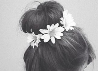 Wedding Hair With Flowers & jewels : Flowers in my hair…