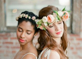 Wedding Hair With Flowers & jewels : Fresh Floral Bridal Crowns…