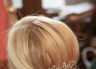 Wedding Hair With Flowers & jewels : HAIR