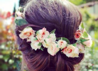 Wedding Hair With Flowers & jewels : Hair by lara Navarrini…