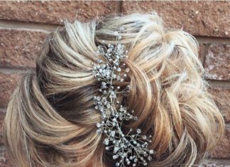 Wedding Hair With Flowers & jewels : Half-updo, Braids, Chongos Updo Wedding Hairstyles / www.deerpearlflow……
