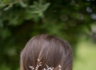 Wedding Hair With Flowers & jewels : headpiece by @Katniss Harbutt | photo by catherine gruntman gruntman gruntman gr…