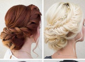 Wedding Hair With Flowers & jewels : Hottest Bridesmaids Hairstyles For Short or Long Hair / www.himisspuff.co……