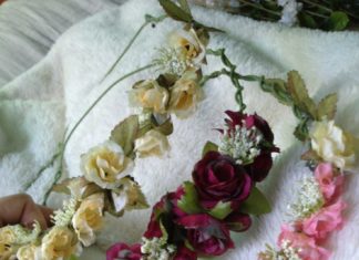 Wedding Hair With Flowers & jewels : How to Make a Flower Crown…