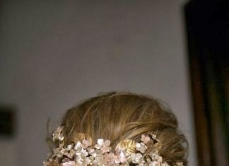 Wedding Hair With Flowers & jewels : Tocados Le Touquet: corona brotes de azahar…