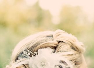 Wedding Hair With Flowers & jewels : Marisa Von Sheere Hair & Make up Artist