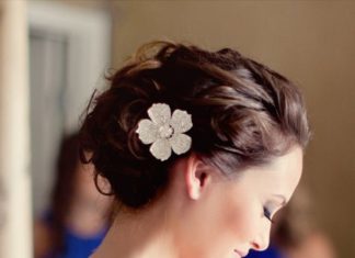 Wedding Hair With Flowers & jewels : More wedding hair ideas…