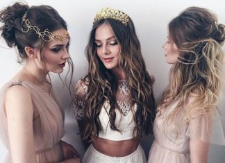 Wedding Hair With Flowers & jewels : NEW HAIRSTYLE INSPO by luxyhair #beauty…