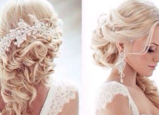 Wedding Hair With Flowers & jewels : New! Stunning Wedding Hairstyle Inspiration from Elstile – MODwedding