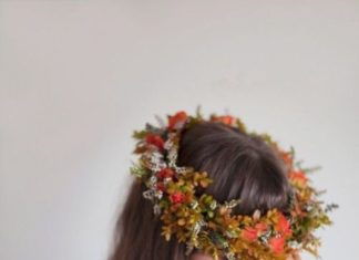 Wedding Hair With Flowers & jewels : Photo…