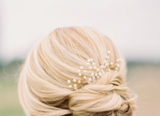 Wedding Hair With Flowers & jewels : Photography: Jessica Gold Photography – www.jessicagoldph… View entire slides…
