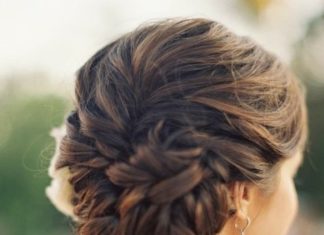 Wedding Hair With Flowers & jewels : pretty up-hair-do…